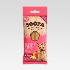 Soopa MINI Sticks Banana & Pumpkin 100 g