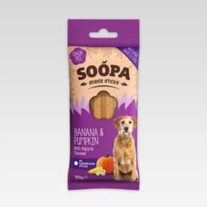 Soopa SENIOR Sticks Banana & Pumpkin 100 g