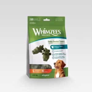 Whimzees Krokodil L 11 cm 6 Stück 360 g