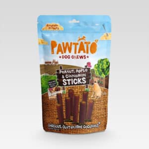Benevo Pawtato Sticks Peanut, Apple & Cinnamon 120 g