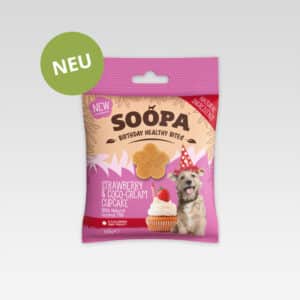 Soopa Healthy Bites Strawberry & Coco-Cream Cupcake 50 g