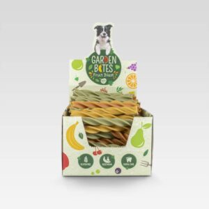 Duvo+ Garden Bites Fruity Dental Swirls 16 cm Mix 135 Stück