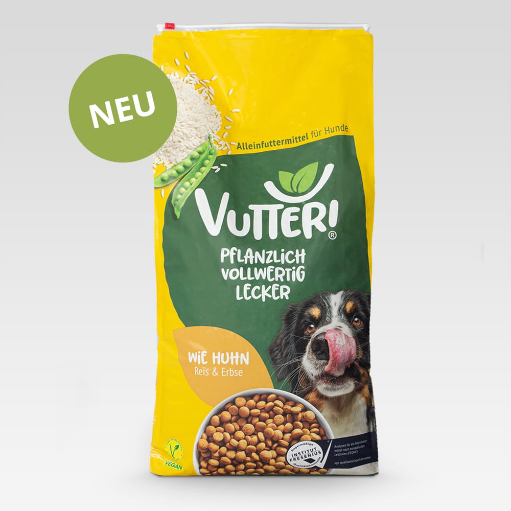 Green Plant Petfood Vutter Trockenfutter wie Huhn 12 kg