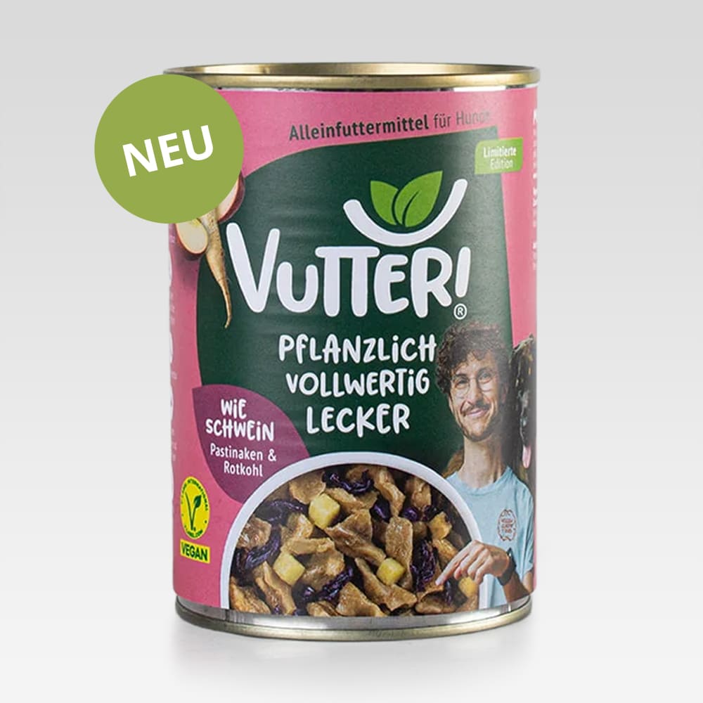 Green Plant Petfood Vutter Nassfutter wie Schwein 400 g